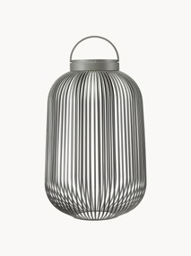Candeeiro de mesa LED portátil para exterior Lito, Alt 49 cm