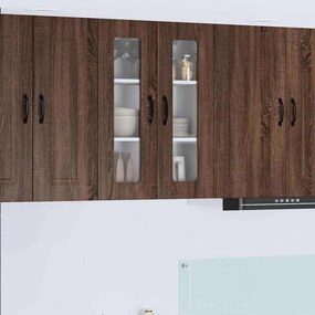 vidaXL Armário de Cozinha Carvalho Marrom 60 x 31 x 80 cm