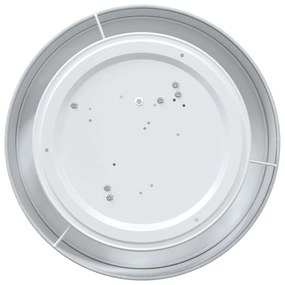 Luzes de Teto Embutidas Cinza Ø 38 cm Tecido E27