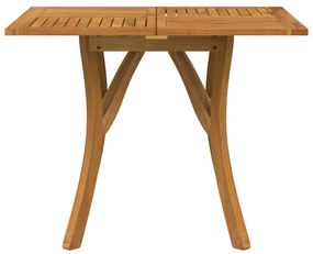 Mesa de jardim 85x85x75 cm madeira de acácia maciça