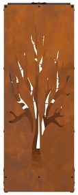 Rack Lenha 40x30x80 cm aço resistente às intempéries