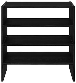 Sapateiras 2 pcs empilháveis 60x30x30,5 cm carvalho preto
