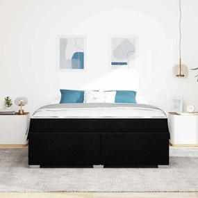 Estrutura da Cama Outros Preto 180 x 200 cm tecido