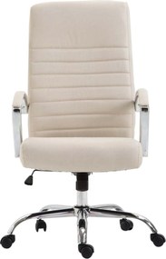 Cadeira de Escritório Valais de tecido Creme