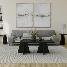 Mesa de Centro Mushroom – Preto – 120 cm x 40 cm x 60 cm