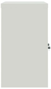 Arquivador 90x40x70 cm aço cinzento-claro