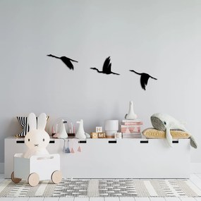 Acessório Decorativo de Parede Migrant Birds – Preto – 11 x 16 cm, 14