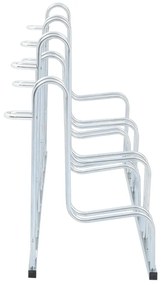 Suporte independente para 6 bicicletas aço galvanizado