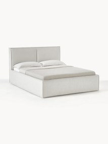 Cama estofada com espaço de arrumação Dream