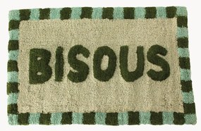 Tapete de banho de algodão Bisous