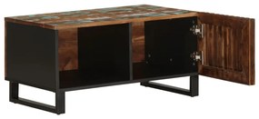 Mesa de centro 80x51x40 cm madeira de acácia maciça
