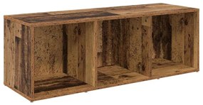 Conjunto de móvel de TV 2 pcs Madeira Antiga 37 x 35 x 107 cm