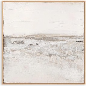 Quadro emoldurado pintado à mão Sandy