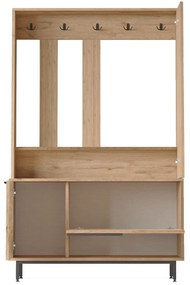 Hall Stand ON11 – Walnut – 102,2x178,2x35,5 cm