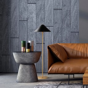 Candeeiro de Pé Mixed – Dourado – 46 x 46 x 150 cm