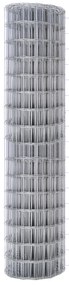 Cerca Europeia com 7 Postes 1x10 m Aço Galvanizado
