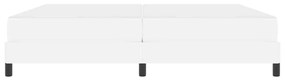 Cama Outros Branco Puro 200 x 200 cm Couro sintético