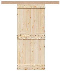 Kit de ferragens para porta de correr tira liga alumínio 183 cm