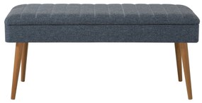 Conjunto de Mobiliário de Entrada Vegas – Branco e Azul Escuro – Sapat