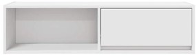 Móveis de TV 2 pcs 100x31x25,5 cm deriv. madeira branco