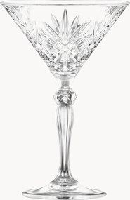 Copos de martini de cristal Melodia, conjunto de 6