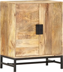 vidaXL Aparador 60x35x75 cm madeira de mangueira maciça