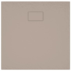 Base de chuveiro SMC 90x80 cm castanho