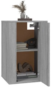 Móvel de TV de parede 40x34,5x60 cm cinzento sonoma