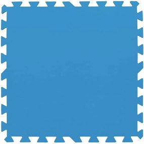 Protetores para piso de piscinas 8 pcs azul 58220