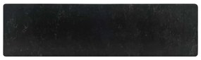 Lavatório 45x30x12 cm mármore preto brilhante
