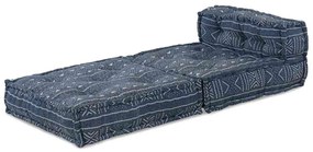 Pouffe Modular Índigo 70x70x54 em Tecido da