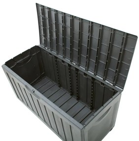 Caixa de arrumação 118x53x57 cm polipropileno preto