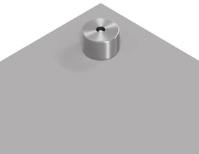 Luminária de Revestimento para a Cozinha vidaXL Cinza Claro 100x50x0,6