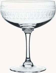Copos de cocktail em cristal artesanal Ovals, conjunto de 4