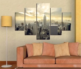 Pintura Decorativa MDF (5 Peças) ST004 – Multicolor – 92 x 56 cm