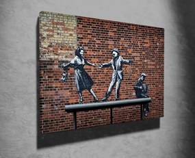 Pintura Decorativa em Tela WY29 – Multicolor – 50 x 70 cm