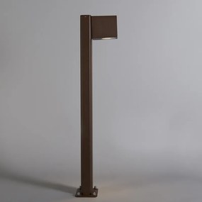 Candeeiro de chão inteligente para exterior castanho ferrugem 65 cm IP44 incl. WiFi GU10 - Baleno