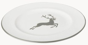 Prato de sobremesa artesanal Gourmet Grey Deer