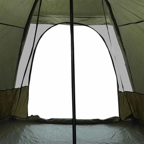 Tenda familiar tipi para 6 pessoas impermeável castanho