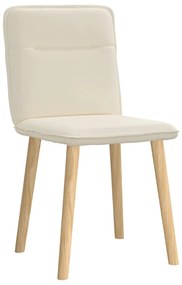 Cadeiras de jantar 2 pcs linho