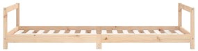 Estrutura de cama infantil 90x200 cm pinho maciço