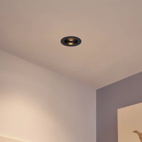 Foco embutido moderno Cinza-escuro GU10 50mm Redondo Inclinável - Rondoo