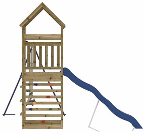 Conjunto de brincar para exterior madeira de pinho impregnada