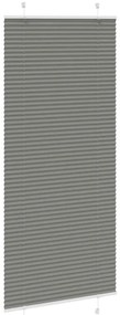 Antracite Plissada Cega 100x200 cm Largura Tecido 99,4 cm