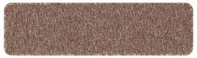 Tapetes de Escada vidaXL com Fundo de Látex Castanho 20x75 cm