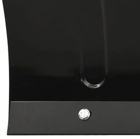 Limpa-Neves para Empilhador - 150x38 cm - Cor Preto
