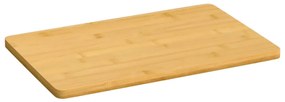 Tábuas de pequeno-almoço 6 pcs 22x14x0,8 cm bambu
