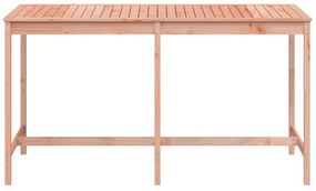 Mesa de jardim 203,5x90x110 cm madeira de douglas maciça