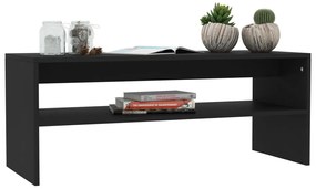 Mesa de centro 100x40x40 cm derivados de madeira preto