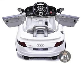 AUDI TT RS BATERIA CARRO ELÉTRICO INFANTIL 12V BRANCO